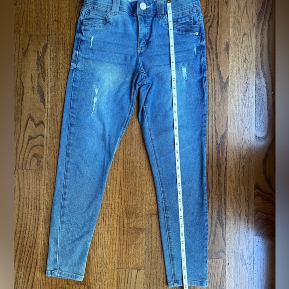 DEMOCRACY JEANS AB
TECHNOLOGY WOMEN'S SKINNY DISTRESSED DENIM PANTS SIZE 6 - Picture 8 of 10